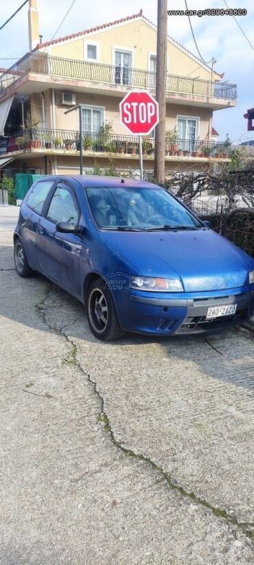 Οχήματα: Fiat Punto: 1.2 l. | 2002 έ. | 209000 km. Κουπέ