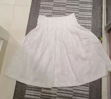 Suknje: S (EU 36), Midi, bоја - Bela — 3