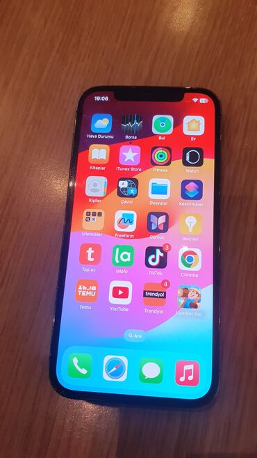 apple iphone 6: IPhone 12 Pro, 128 GB, Graphite, Simsiz şarj, Face ID