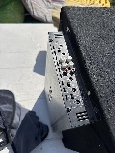Аксессуары и тюнинг: Сабвуфер Kenwood в закрытом ящике + 4‑канальный усилитель BOS-MINI — 3