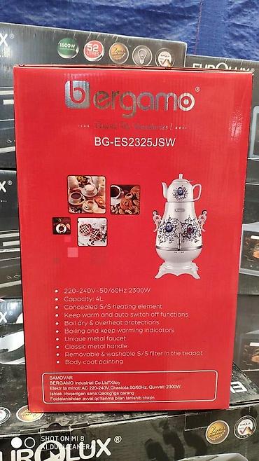 Samovarlar: Elektrik samovar Bergamo made for Germany 6 litr tutumlu Termostatli — 9