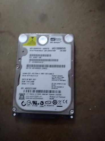 2 5 sata hdd: Western Digital WD Scorpio WD1200BEVS 2.5" HDD - Tutum: 120 GB - — 1