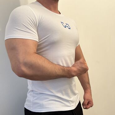 футболки асикс мужские: Футболка M (EU 38), цвет - Белый