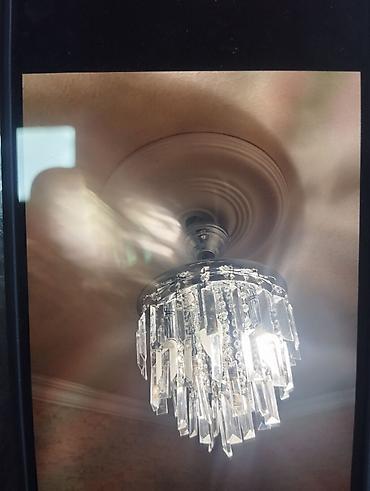 sensorlu lampa: Çılçıraq, 5 lampa, Xrustal — 2