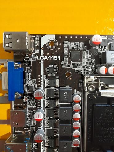 Материнские платы: Материнская плата, Б/у, AFOX, LGA1151 v2, Micro-ATX, Для ПК — 11