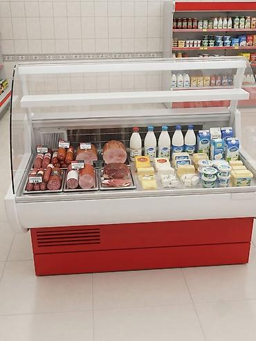 Холодильное оборудование: Mağaza üçün soyuducu vitrinlər iki denedir ikiside işlekdir ciddi alan — 1