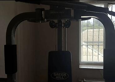 green velosiped: GREEN HILL çoxfunksiyalı ev trenajoru - Tam bədən üçün universal — 2