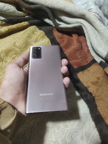 Уюлдук телефондор жана аксессуарлар: 31000 KGS Samsung Note20 5G 10/10 Состояние хорошее Объем памяти 256ГБ