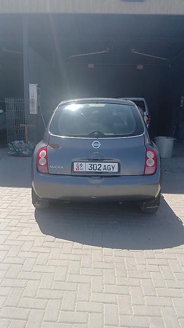 арзан матиз 1: Nissan Micra: 2003 г., 1.3 л, Кол менен иштөөчү, Бензин, Хетчбек — 3