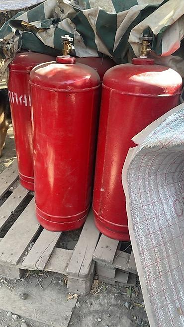 баллон вд: Баллоны газовые стальные, красные, с вентилями. - Тип — 1