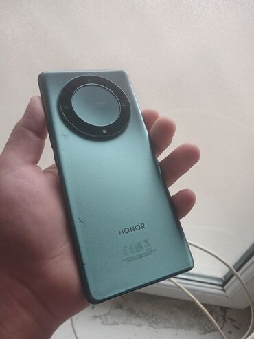 honor earbuds: Honor X9a, 128 GB, rəng - Yaşıl, Barmaq izi, Face ID, Sənədlərlə