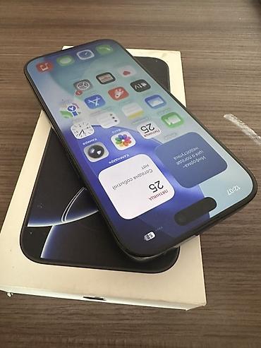Apple iPhone: IPhone 16 Pro, 128 GB, Black Titanium, Face ID -da lalafo.az — 9 Apple iPhone: IPhone 16 Pro, 128 GB, Black Titanium, Face ID — 9