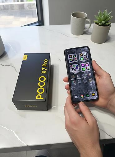 Poco: Poco X7 Pro, Б/у, 256 ГБ, цвет - Черный, 2 SIM — 1