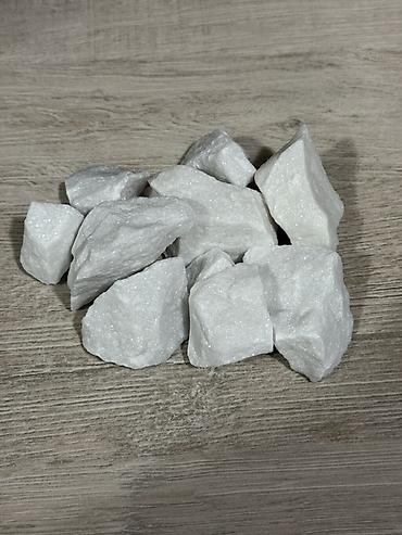 Мраморная крошка: Мраморная крошка, Белый, Ландшафтная, В мешках — 10