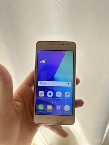 Samsung: Samsung Galaxy J2 Prime, 8 GB, rəng - Qızılı, Sensor, İki sim kartlı