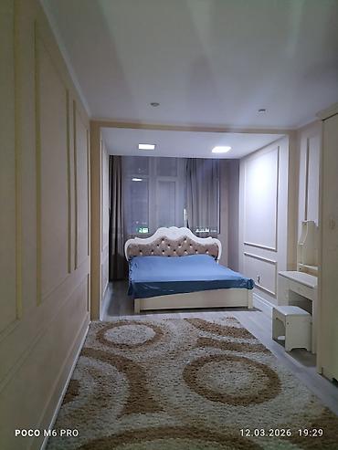 2 room: 1 комната, Аламединский рынок / базар, Душевая кабина, Постельное белье, Кондиционер — 4