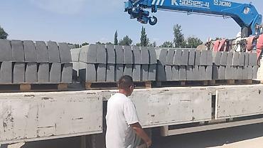 Тротуарные бордюры: Тротуарный бордюр, ЖБИ (Железобетонный), Овальный, 100 — 13