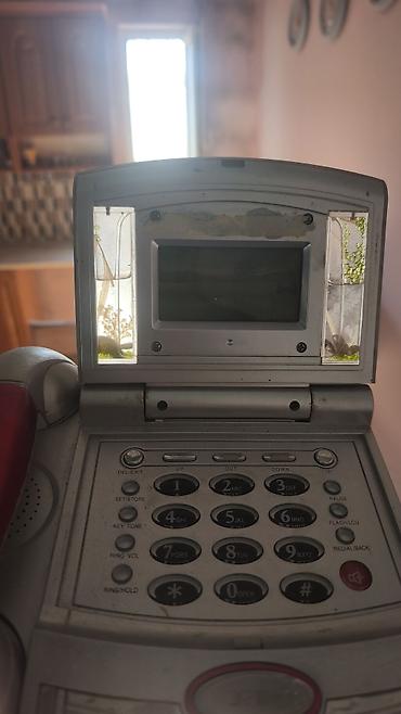 Stasionar telefonlar: Masaüstü sabit telefon aparatı - Klassik naqilli telefon dəsti: baza — 1