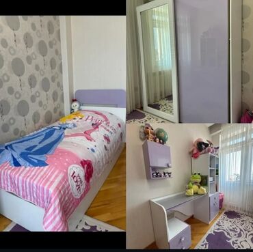 kombi şkaf: Qız üçün, İşlənmiş, Təknəfərlik çarpayı, Yazı masası, Dolab