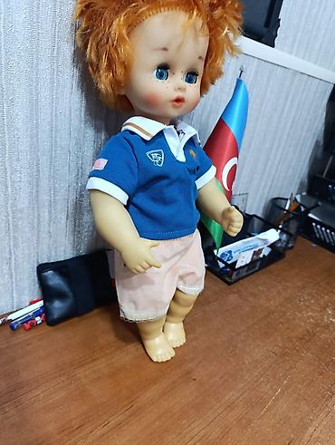 oyuncaq pisik: Antoşka kukla 35-40 sm Oyuncaq kukla – qırmızı-saçlı oğlan qiymət 60 — 3