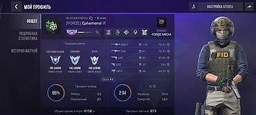 редкие вещи: Игровой аккаунт Standoff 2 Основное: - Ник: Ephemeral, клан [FORZE] — 1
