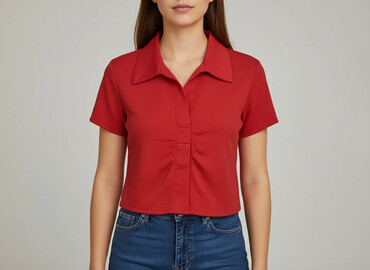 bluzki bawełniane tureckie: Women's blouse, size S