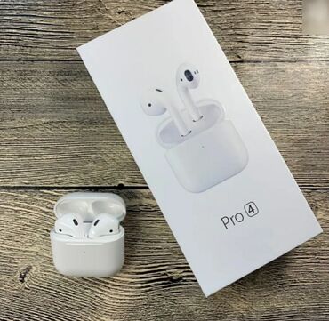 аирподс с чехлом: Airpods Pro 4 представляют собой новейшие беспроводные мини-наушники с