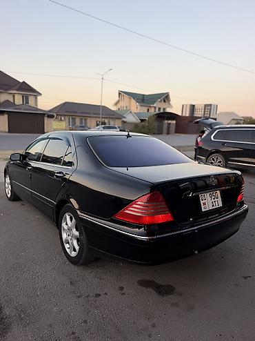мерседес бенс 2003: Mercedes-Benz S-Class: 2003 г., 4.3 л, Автомат, Бензин, Седан — 3
