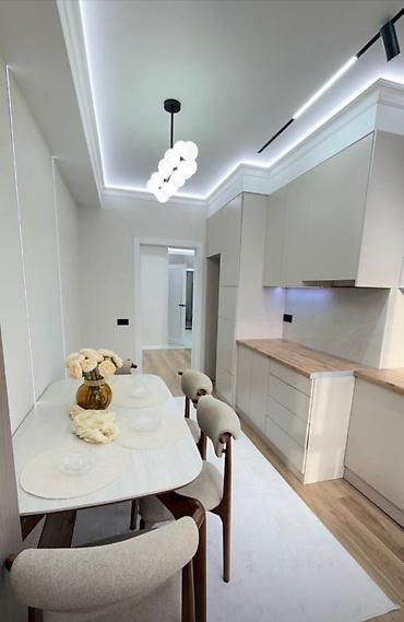 3 комнаты, 73 м², Кок-Жар мкр Элитка, 10 этаж, Евроремонт