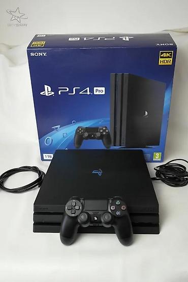 televizori: Sony PlayStation 4 PRO (CUH-7216B) u odličnom stanju. Konzola čita — 2