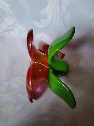 Ostalo posuđe: Nova cediljka Andrey,murano stil Nemacka iz 2005god. Dvodelna — 10