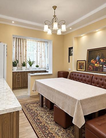 семья: 3 комнаты, 100 м², 108 серия, 1 этаж, Евроремонт — 5