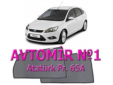 Aksesuarlar və tüninq: Ford Focus 2011 üçün yan pərdələr. 🚙🚒 Ünvana və Bölgələrə ödənişli — 1