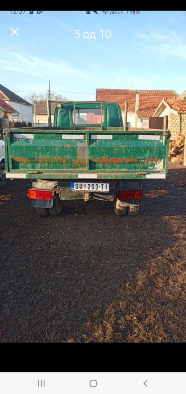 Kamioni: Zastava TAM laka teretna kiperska platforma - Zelena karoserija — 2