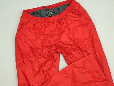 spodnie dresowe z napisami: Material trousers for women, size M (EU 38)