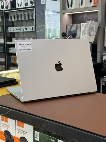 Ноутбуки: Ноутбук, Apple, 16 ГБ ОЗУ, Apple M1 Pro, 16 ", Б/у, Для работы, учебы, память SSD — 2
