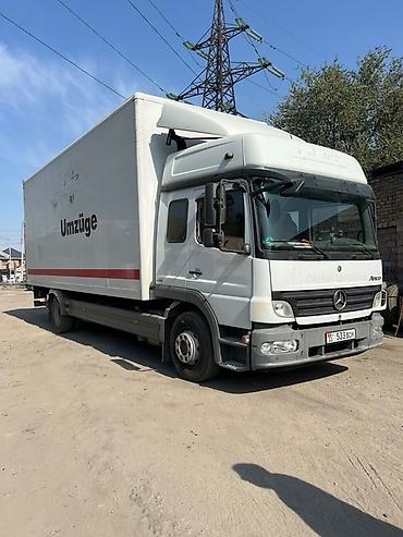 бочек: Грузовой автомобиль Mercedes-Benz Atego тентованный с гидробортом - — 5
