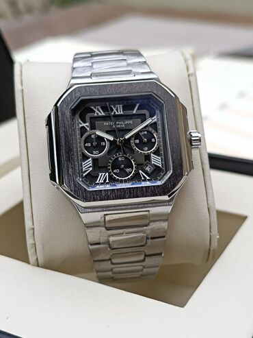 Qol saatları: Yeni, Qol saatı, Patek Phillipe, rəng - Gümüşü — 2