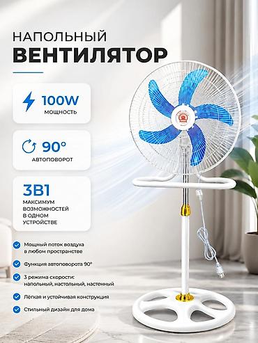 table fan: 🌬️ Вентилятор 3 в 1 – комфорт и прохлада каждый день! 💰 Цена: всего — 1