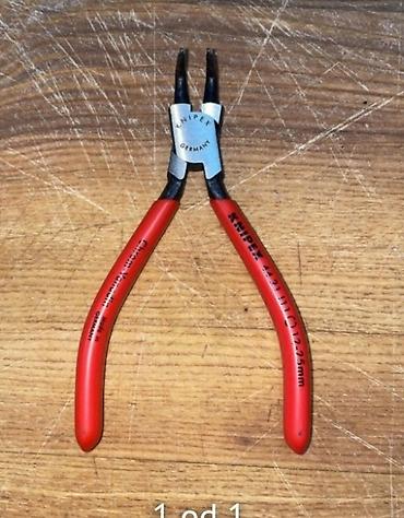 parkside set alata: Klesta za zeger Knipex — 1