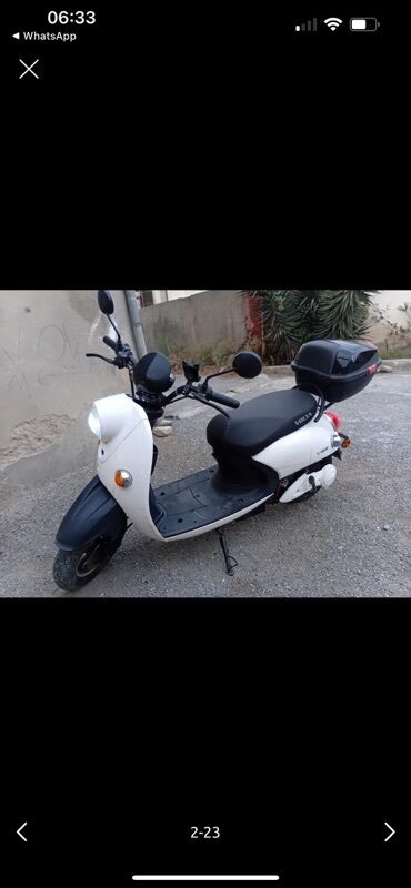 Mopedlər,skuterlər: Şəxsi Volta VS2 elektroskuterimi satıram. Vəziyyət: min və sür — 10