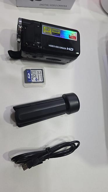 hd recorder: Rəqəmsal Video Kamera – HD Video Recorder Xüsusiyyətlər: - HD video — 6