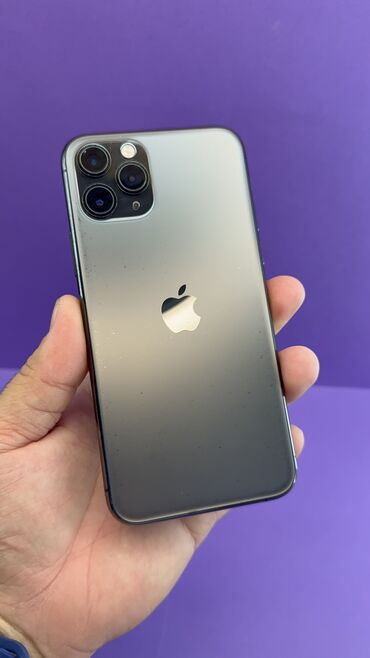 бу телефоны в бишкеке айфон: IPhone 11 Pro, Б/у, 256 ГБ, 80 %