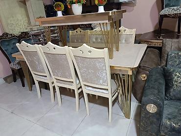 Masa və oturacaq dəstləri: Masa dəsti və tək oturacaqlar — 12