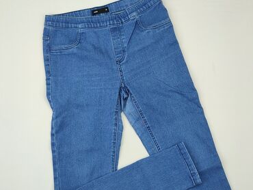spódnice dżinsowe z przetarciami: Jeans, L (EU 40), condition - Good