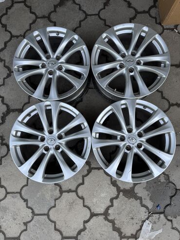 Диски: Литые Диски R 18 Комплект, отверстий - 5, Б/у — 2