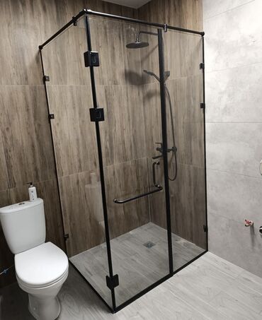 Душевые перегородки и ограждения: ДУШЕВЫЕ ПЕРЕГОРОДКИ! Основная характеристика: - Закалённое стекло — 13