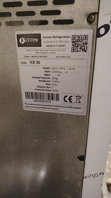 Elektronika: İceinox ICE 30 buzqıran (buz istehsalçı maşın) - Brend/model: Iceinox — 2