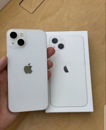 keneksi telefonlari: IPhone 13, 128 GB, Ağ, Zəmanət, Kredit, Barmaq izi