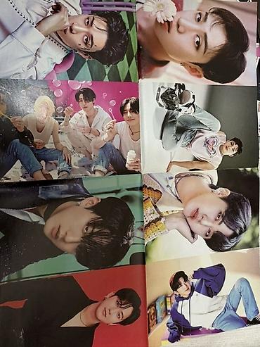 Şəkillər, tablolar: K-pop temalı poster dəsti - Çoxsəhifəli, iri formatlı posterlər — 24